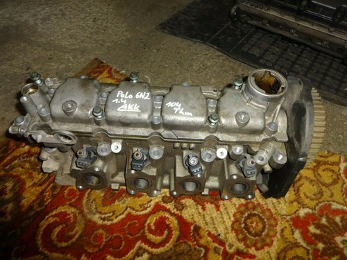 VW Polo 6N2 1.4 Zylinderkopf AKK 104Tkm 44kW 1390ccm 2001 Bj.