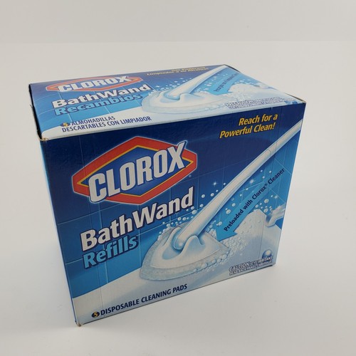 CLOROX BATH WAND REFILLS PreLoaded Disposable Cleaning Pads eBay