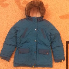 LANDS  END Girls Expedition Down Winter Parka. Size XL/15-16 y.o.