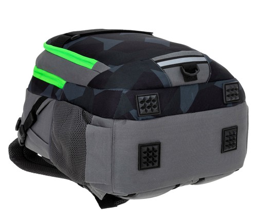 Rucksack Jungen Elephant Signature Schulmappe Ranzen 12770 Cyber Camo Grün +r - Bild 11 von 12
