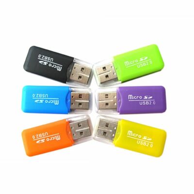 Micro SD Kartenleser SDHC Speicherkarte leser Tragbar Mini Card Reader Usb Z28