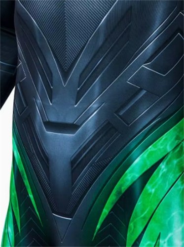 Justice League Green Lantern Cosplay Jumpsuit Halloween Costume Uniform Tights - Picture 3 of 17