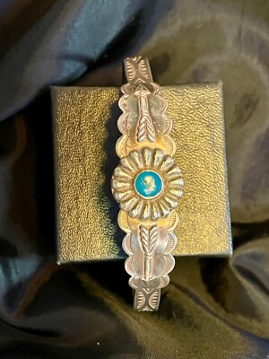 Maisel's Trading Post, early 1950's Navajo Vintage bracelet. Size 6 1/2.