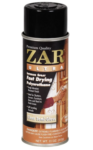polyurethane spray clear