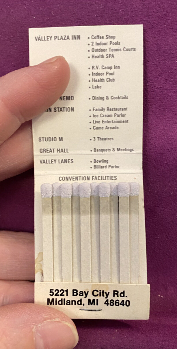 Matchbook Unstruck Valley Plaza Midland Michigan eBay