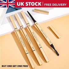 TicTok Eyebrow PENCIL & BRUSH - Fine Brow Definition Shaper - Waterproof Liner 5