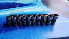 MATCO Tools 10pc 3/8" Drive 10mm-19mm Met…