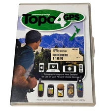 Topo4GPS New Zealand Topo Map PC Mac Garmin GPS
