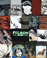Filson Pioneer T-Shirt XS NWT 6.5oz Heavyweight USA Made Cotton Jersey Solid Tee
