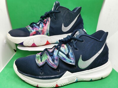 NIKE KYRIE Irving V's Men's Size 13 Galaxy Navy Blue Basketball