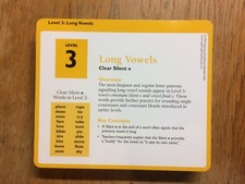 Leapfrog School House Level 3 LONG VOWELS LEAPCARDS for Leapdesk
