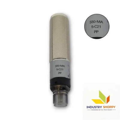 New Datalogic S50-MA-5-C21-PP Photoelectric Sensor