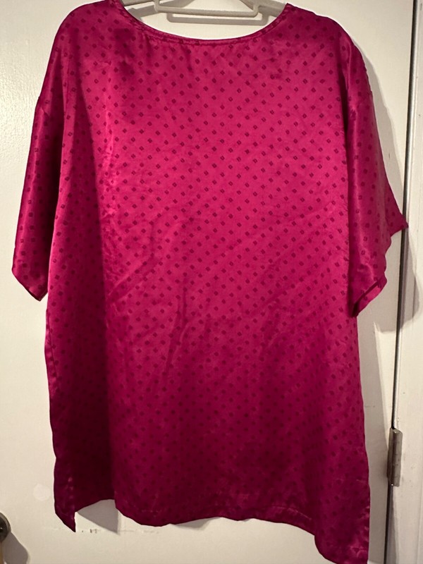 VICTORIA'S SECRET Gold Label Satin Pink Sleep Dress Size M