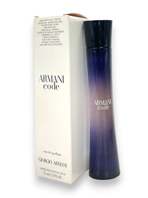 Giorgio Armani Code Eau De Parfum (75ml/2.5fl.oz) As Seen In Pics