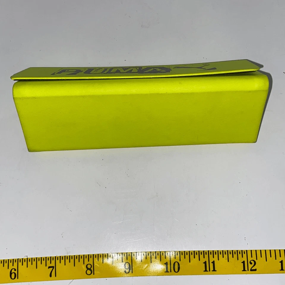 Puma Unisex Aviator's Sunglasses with Neon Green Case - Image 2 of 4