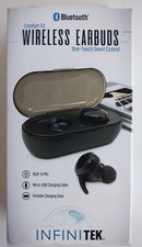 Infinitek Comfort Fit Wireless Earbuds Bluetooth Built-In Mic Type C USB