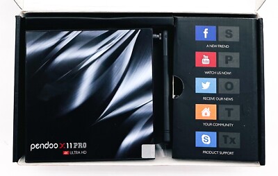 Pendoo X11 Pro Android TV Box 10.0 4GB RAM 32GB ROM W/ 4K Resolution & Dual Wifi