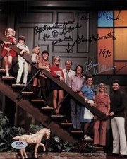 Brady Bunch Henderson McCormack Williams Signed Autograph 8 x 10 Photo PSA DNA