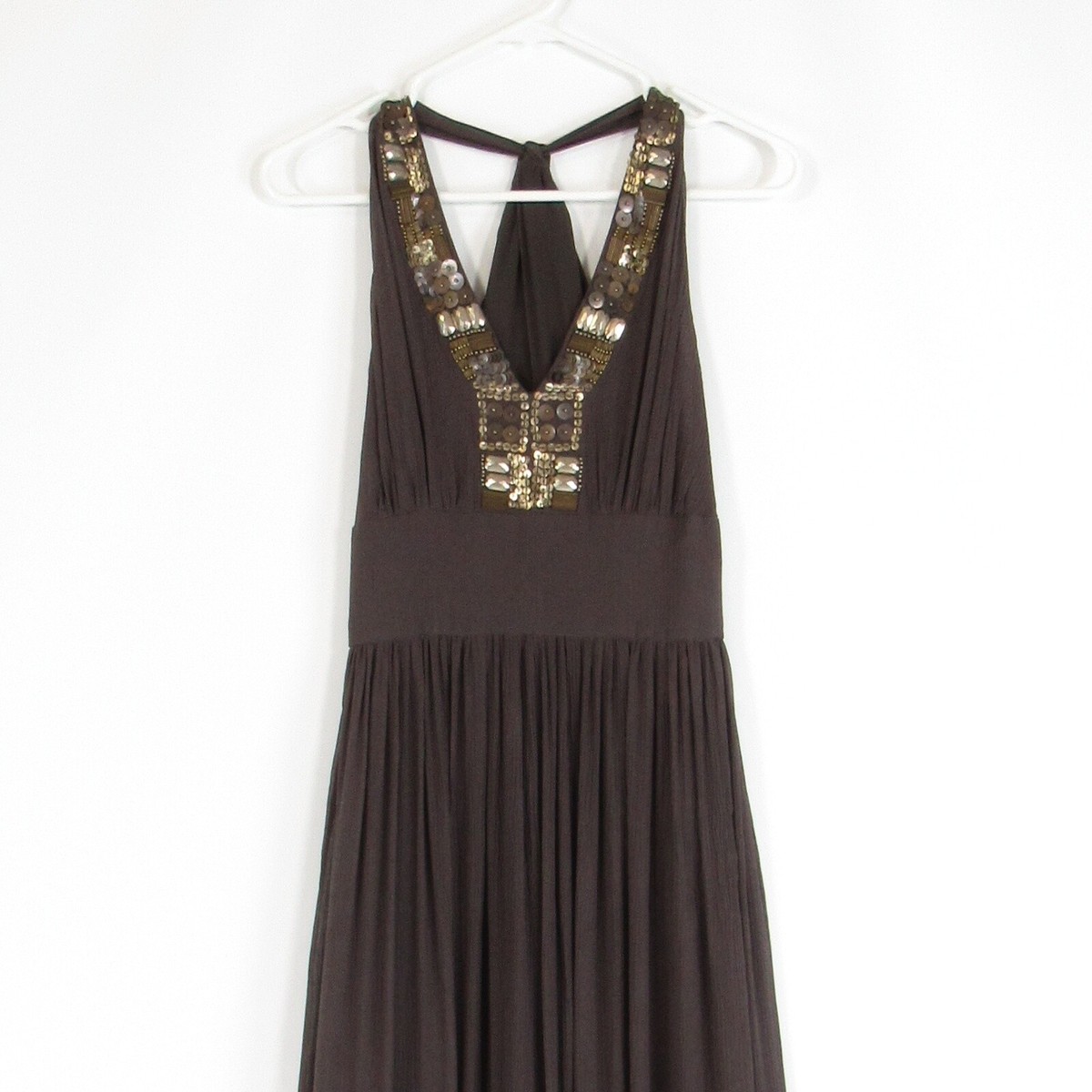banana republic brown sequin dress Sherri Hill Metallic Lamé Long Prom Dress 56061