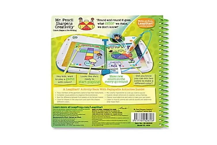 LeapFrog LeapStart Mr. Pencil schärft Kreativität Aktivitätsbuch - Bild 3 von 4
