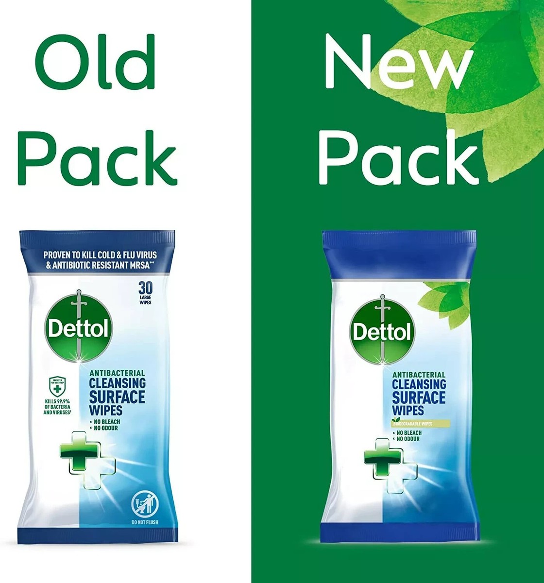 Dettol Anti-Bacterial Skin Wipes, Original 40 Pieces|Sally Pharmacies - View #8