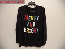 NWOT - Disney Men's Black Red Cozy Jersey Top  Microfleece Pant PJ Set, Size S