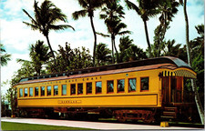 Rambler Private Rail Car, Henry Flagler Museum, Palm Beach FL, Chrome, Unposted