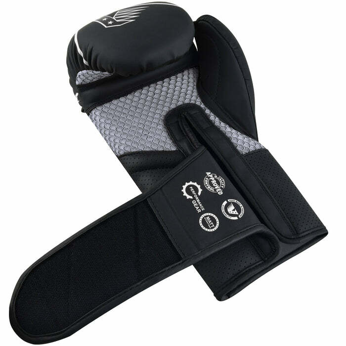 Velo Unisex Crystal Edition Leather Boxing Gloves – Training, Gym, Muay Thai, MMA