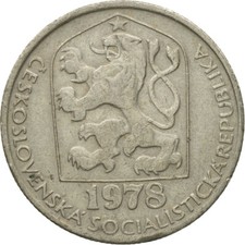 #527745 Coin, Czechoslovakia, 50 Haleru, 1978, EF(40-45), Copper-nickel, KM:89