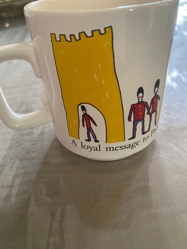 hornsea Prince Charles & lady Diana royal wedding day mug 1981