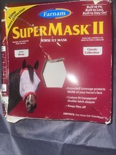 Farnam SuperMask II, Horse Fly Mask, Equine Fly Mask, Protective Equine Care