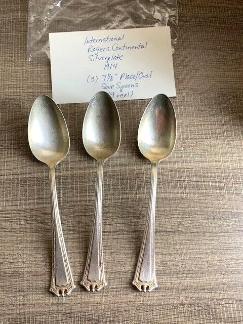 International Silver Continental Antique US Silver-Plated Flatware