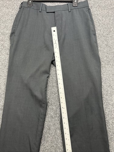 FARAH MEN'S POLYESTER MODERN FIT BLACK DRESS PANTS-32x32 - 第 5/8 張圖片