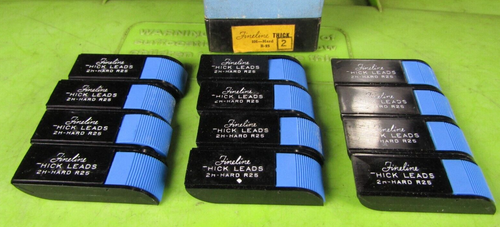 Fineline 2H Épais Rigide R25 Portemine Conduit 12 Boîtes De 25~300 Total - Photo 2 sur 4