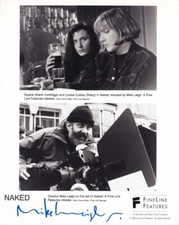 MIKE LEIGH signed autograph 20x25cm NAKED in person autograph COA