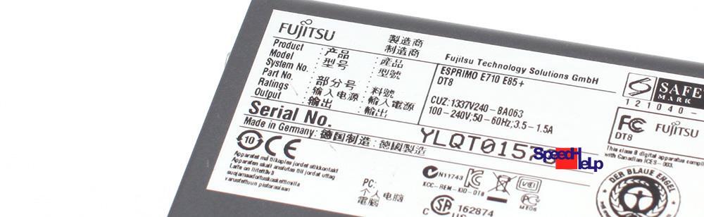 PC COMPUTER FUJITSU ESPRIMO E710 D3161 INTEL CORE i5 3470 16GB 120