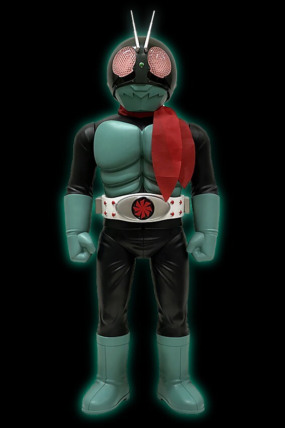 Kamen Rider Jumbo Vinyl Figure 32 inches Sofubi 仮面ライダー旧1号