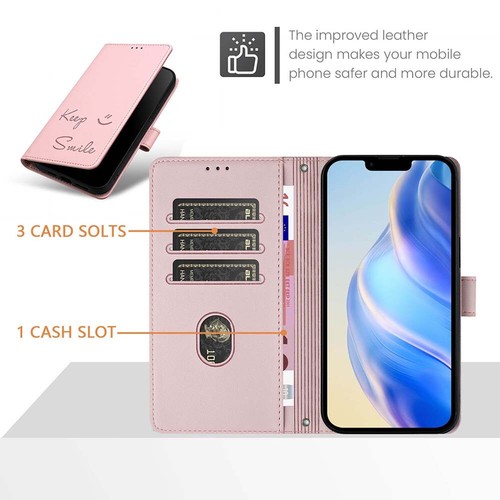 Schutz Hülle für iPhone 16 15 14 Magnet Handy Hulle Tasche Flip Case Etui Wallet - Zdjęcie 40 z 90