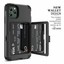 thumbnail 1 - iPhone 11 Pro Wallet Case Drop Protection Card Holder  Cover Hidden Mirror Black