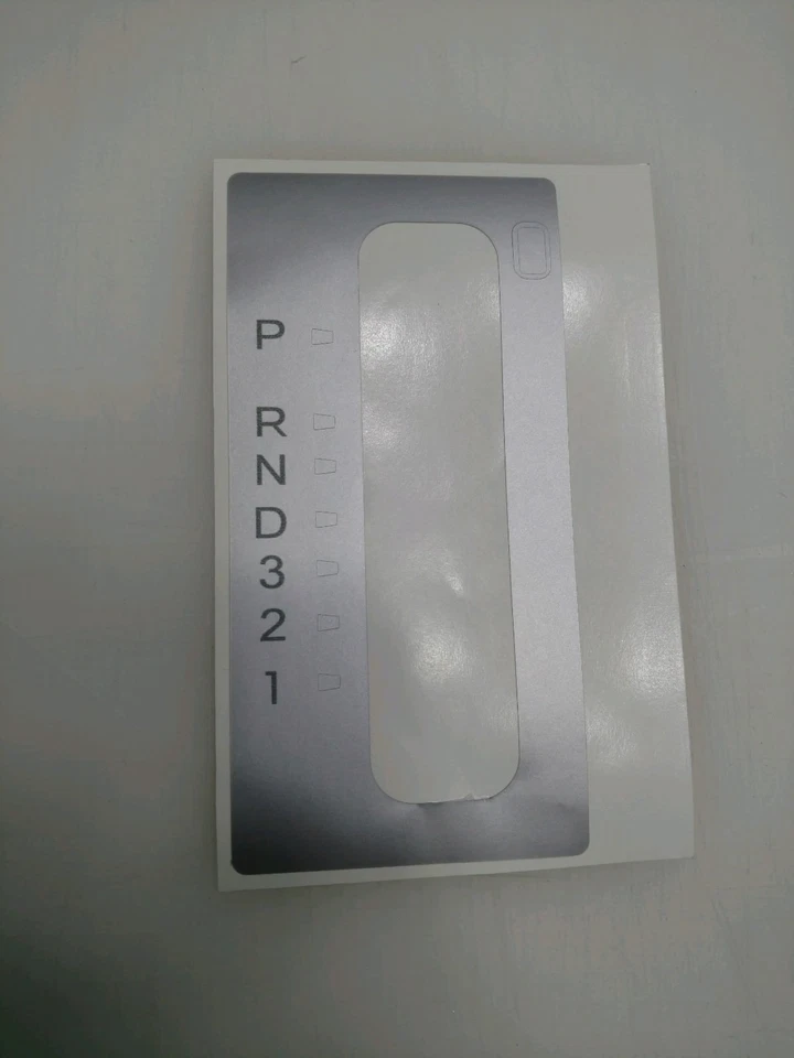 Lincoln Navigator 2007-2010 palanca de cambios selector de marchas cambio calcomanía mate pegatina Foto 3 de 4