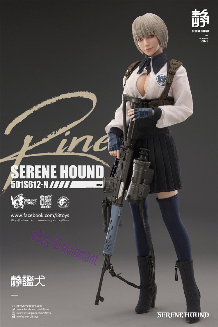 【i8TOYS】SERENE HOUND Rine 1/6 フィギュア i8TOYS 501S612-N RINE Serene Hound Troop Action Figure