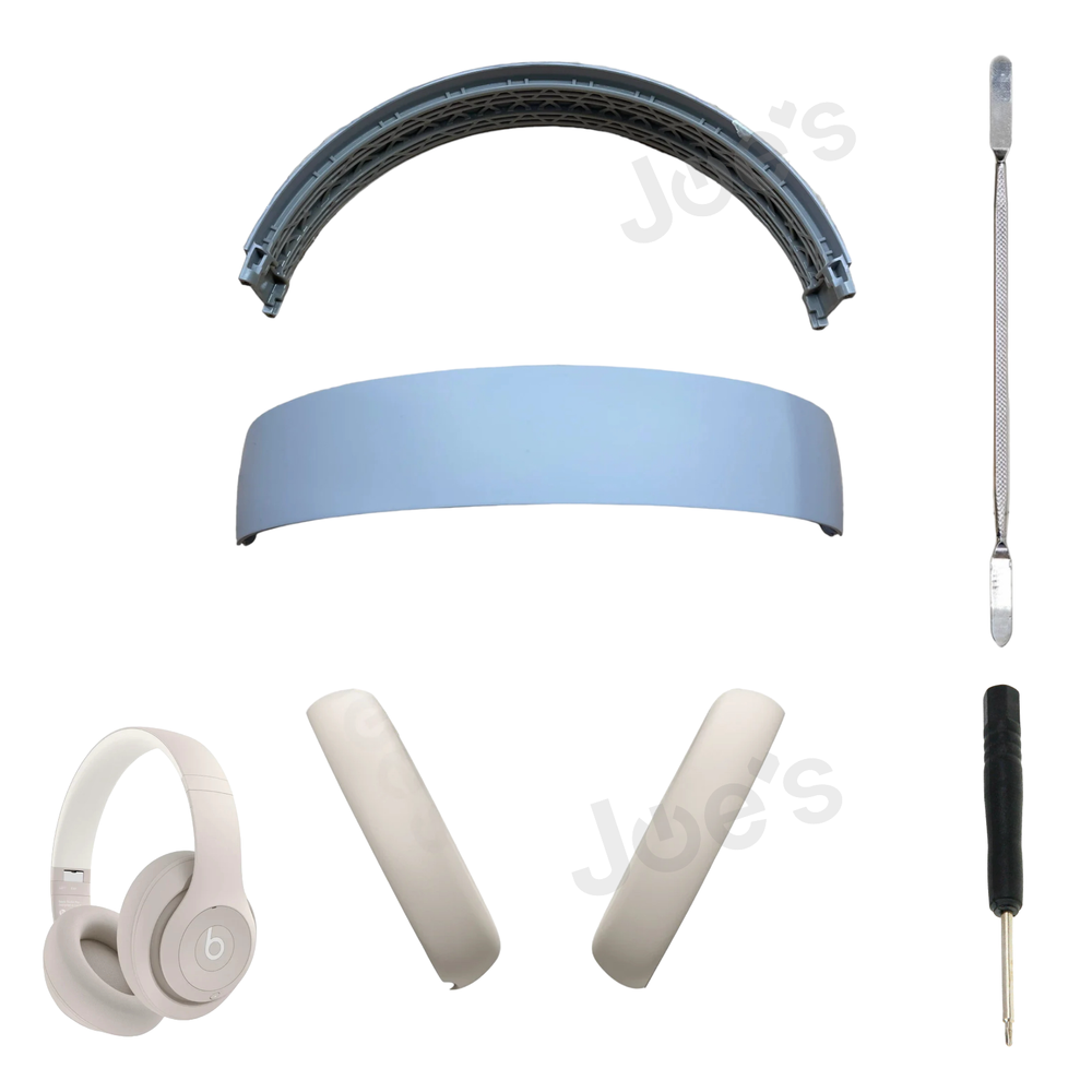 Original OEM Beats By Dre Studio Pro Replacement Ear Pad  + Headband Sandstone