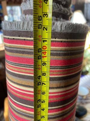Sunbrella Outdoor Fabric Dorsett Cherry Brown Red Gold Water resistant  BY YD