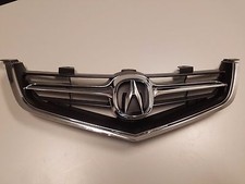 Fits New 04 05 2004 2005 Acura Tsx Grill Grille W Oe Emblem Chrome Molding Fits New 04 05 2004 2005 Acura Tsx Grill Grille W Oe Emblem Chrome Molding