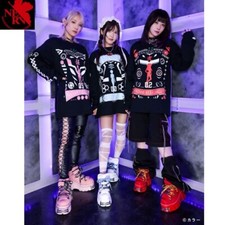 EVANGELION x NEW ROCK from QOOZA Pre-Order 6-8in Metal Logo Shoe Lace JAPAN PSL