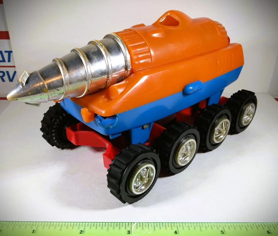 🚀🌕 TOMY T27 MOON EXPLORER Juguete espacial a batería de colección de los años 70 JAPÓN RARO Foto 2 de 4