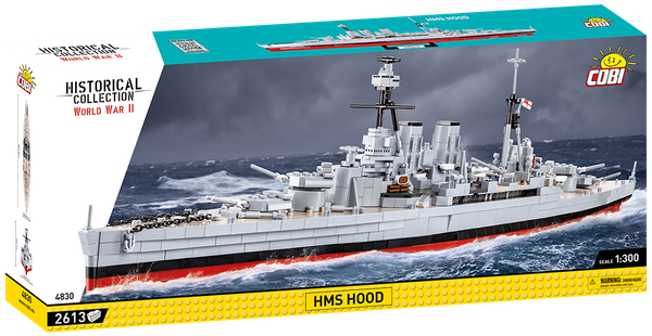 Cobi Hms Hood 2613 Teile - 4830 Neu & Ovp Gratis Versand-image