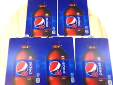 Dixie Narco Cherry Pepsi Vending Machine Labels 276E 501E HVV 20oz Lot of 5