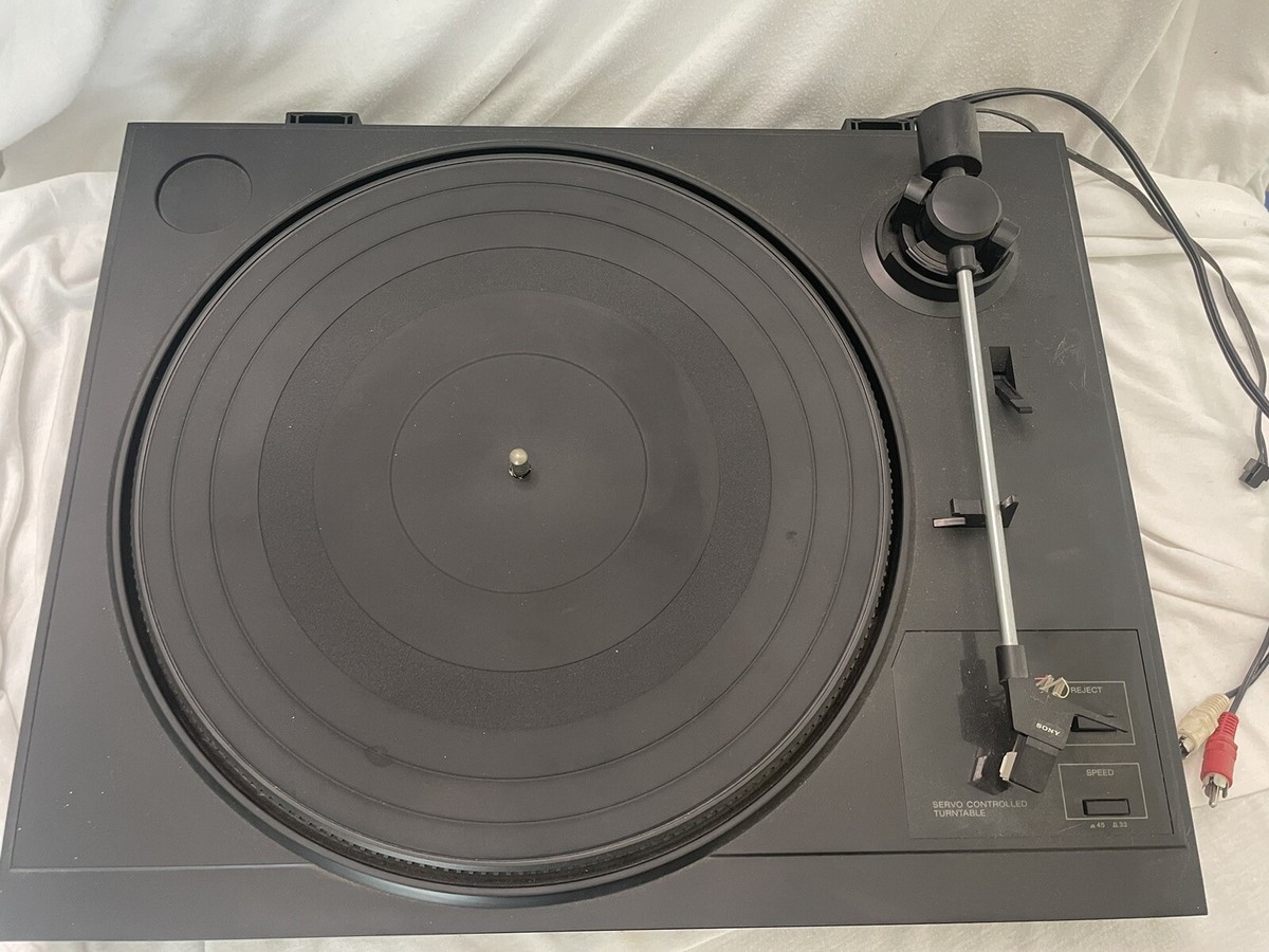 SonyTurntable record player vinyl black vintage ps-lx295 | eBay