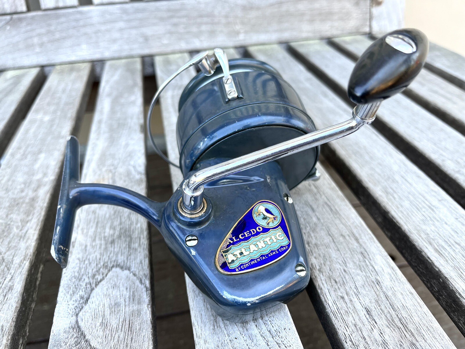 Rare Vintage Alcedo Atlantic Surf Fishing Spinning Reel w/extra Spool